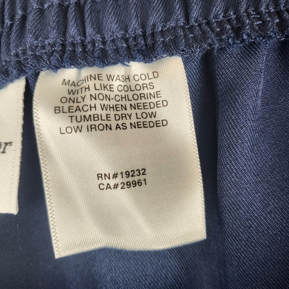 Alfred Dunner Classic Fit New‎ Capri Navy Pants Comfort Waist Easy Wear Size 14 - Picture 6 of 8